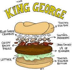The King George Burger