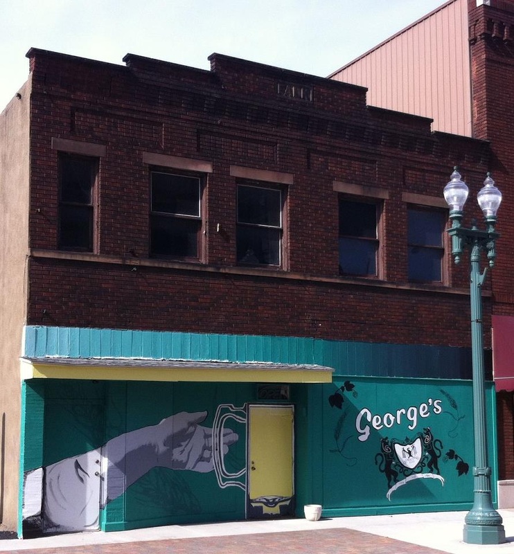 Georges bar in downtown Canton arts district