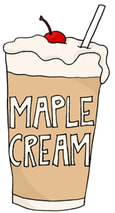 maple cream milkshake